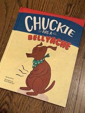 Chuckie Has a Bellyache kids book